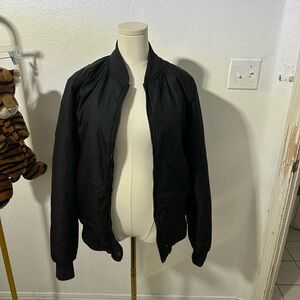 Hype Black Bomber Jacket